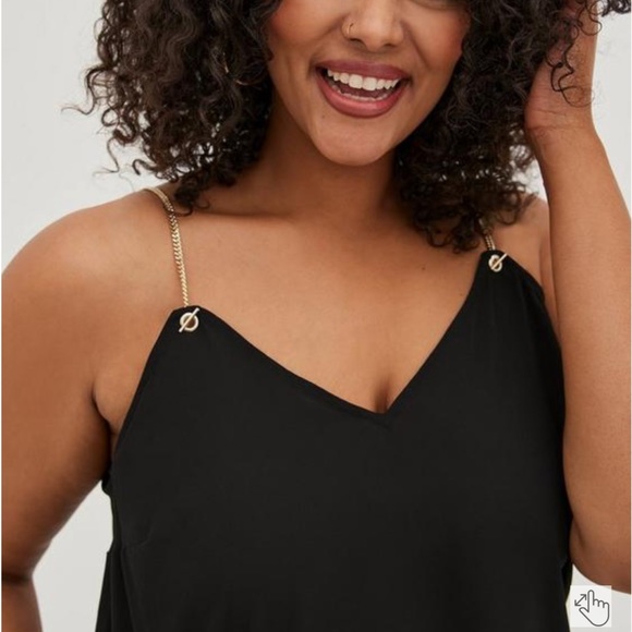 torrid Tops - BOGO 𝒯𝑜𝓇𝓇𝒾𝒹 𝒩𝒲𝒪𝒯 𝒞𝒽𝒶𝒾𝓃-𝐿𝒾𝓃𝓀 𝒮𝓉𝓇𝒶𝓅 𝒮𝓌𝒾𝓃𝑔 𝒞𝒶𝓂𝒾